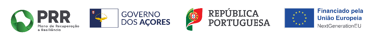 PRR, Governo dos Açores, República Portuguesa e União Europeia - NextGenerationEU